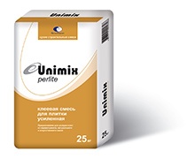 Клей для плитки Unimix Усиленная, 25 кг