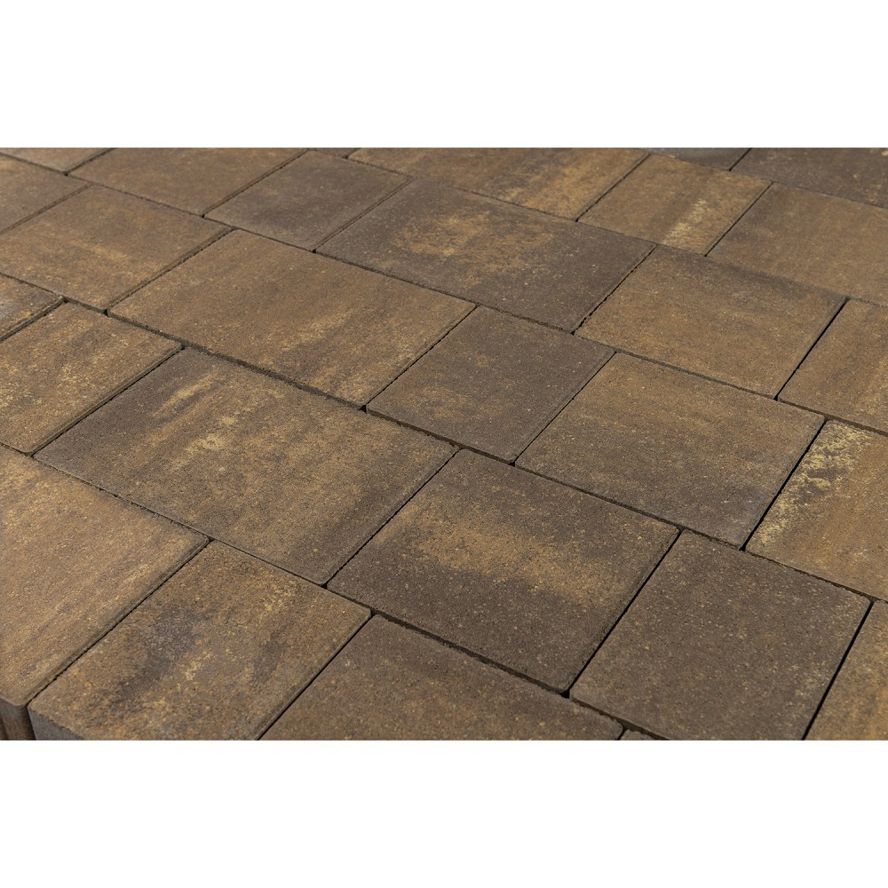 Плитка тротуарная Braer Старый город "Венусбергер" Color Mix Каштан, h=40 мм