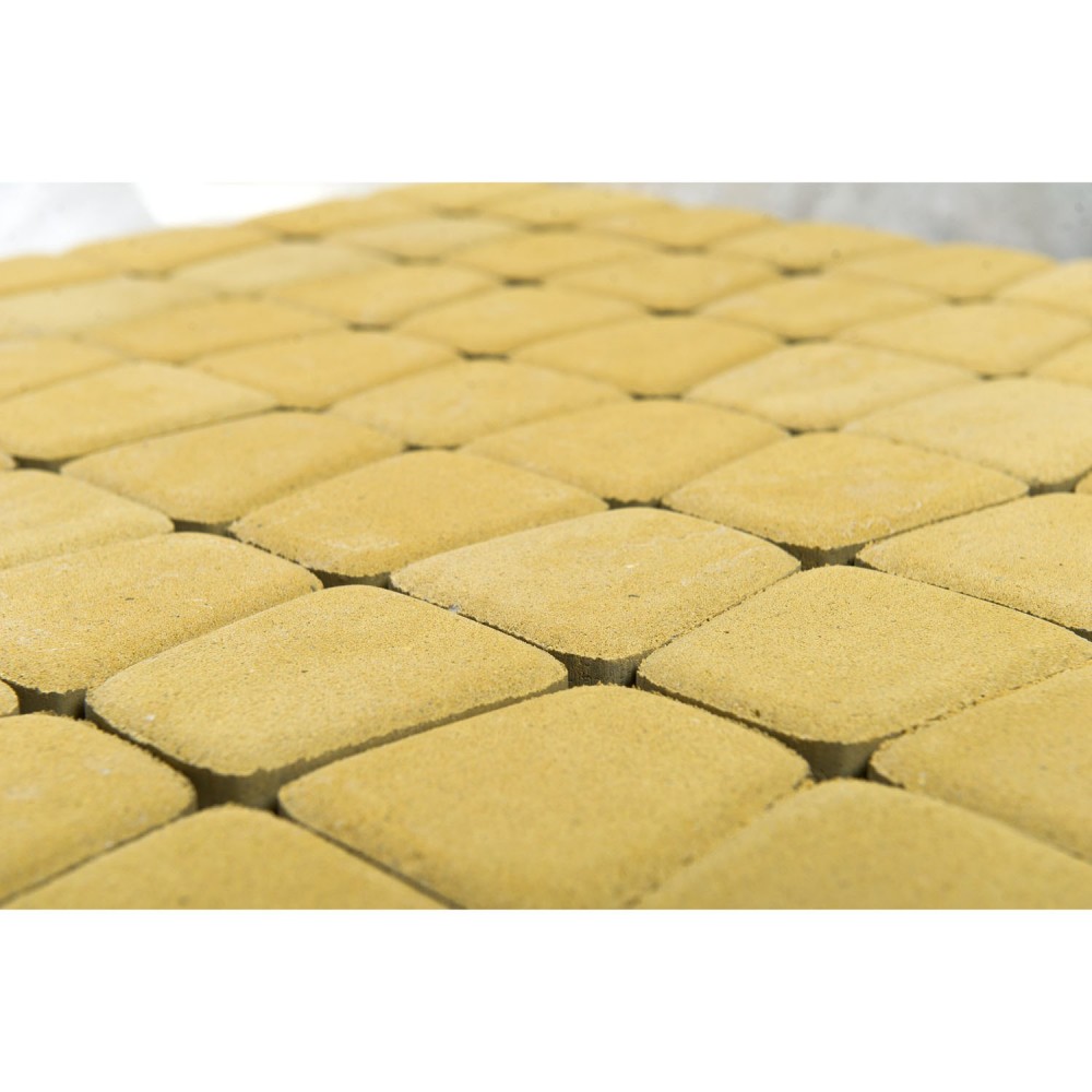 Плитка тротуарная Braer Классико круговая песочный, h=60 мм