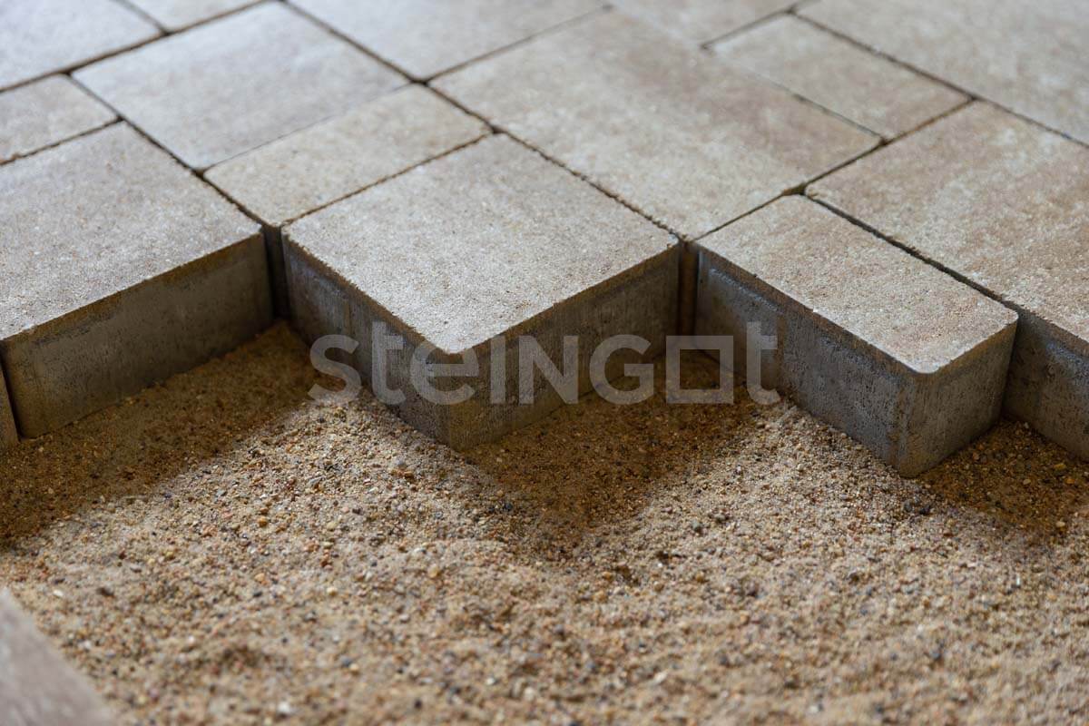 Плитка тротуарная Steingot Бавария 60 Травертин