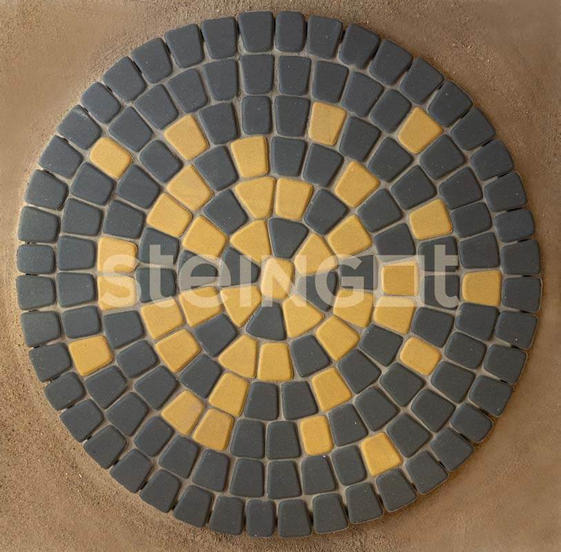 Плитка тротуарная Steingot Классика круговая 60 Серая