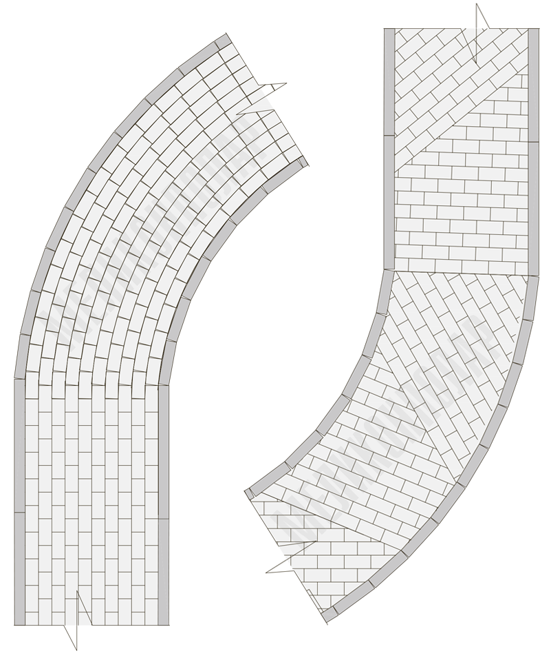 Плитка тротуарная Меликонполар Брусчатка В.2.П.8 серый, 200*100*80 мм