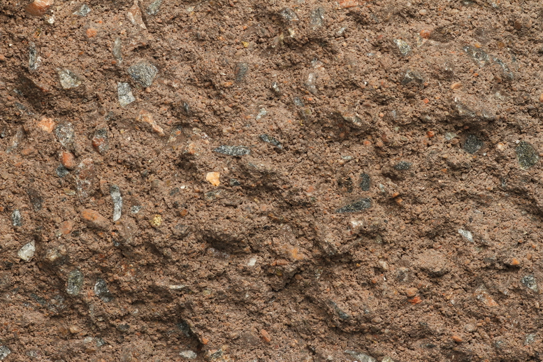 Камень подпорный Меликонполар ПК (01) темно-коричневый, 395*270*152/167 мм