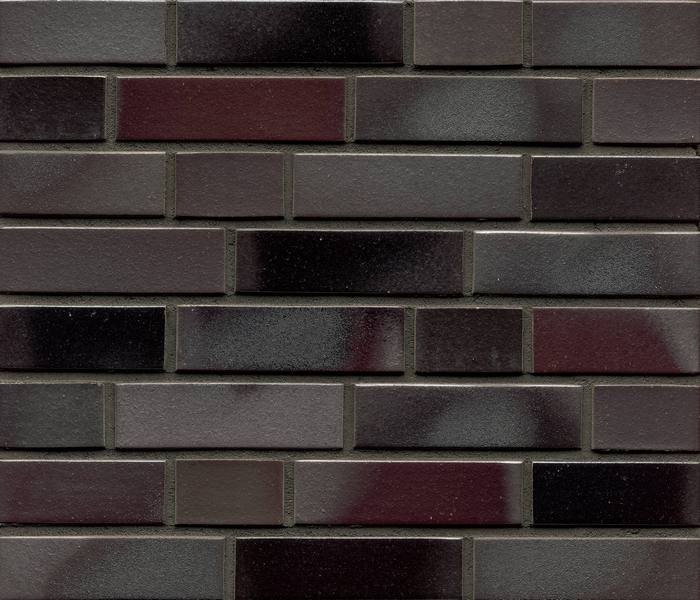 Кирпич клинкерный облицовочный пустотелый Feldhaus Klinker K398NF galena cerasi nero, 240*115*71 мм