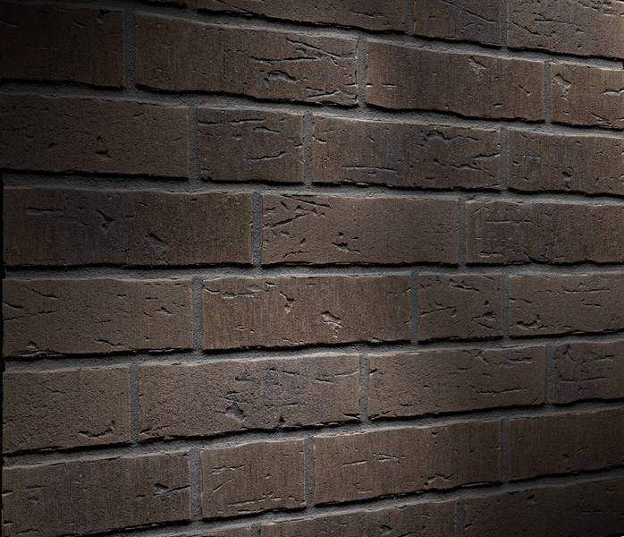 Кирпич клинкерный облицовочный пустотелый Feldhaus Klinker K697DF75 sintra geo, 240*75*52 мм