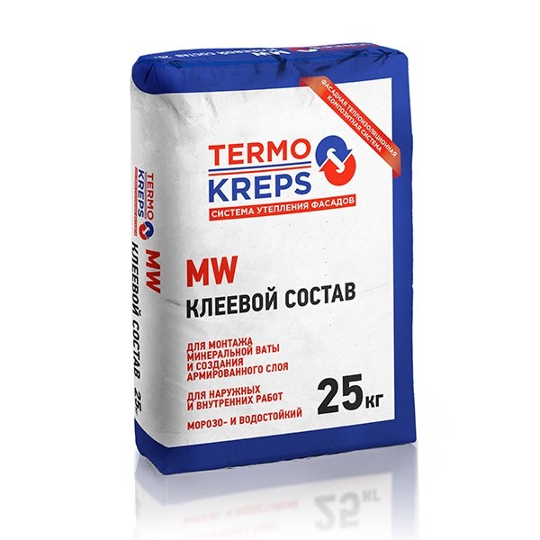 Состав клеевой для минваты TERMOKREPS MW, 25 кг