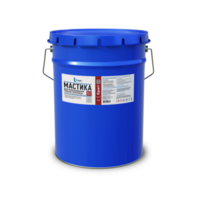 Мастика битумно-полимерная "Брит" Стандарт-Р для приклеивания гибкой черепицы 5 кг