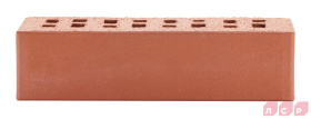 Кирпич клинкерный облицовочный пустотелый ЛСР Лондон красный гладкий 0,71НФ, 250*85*65 мм