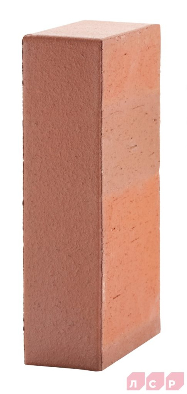 Кирпич керамический облицовочный полнотелый ЛСР Красный Флэш гладкий 1НФ, 250*120*65 мм