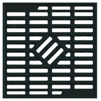 Решетка для дождеприемника чугунная 300х300 капля