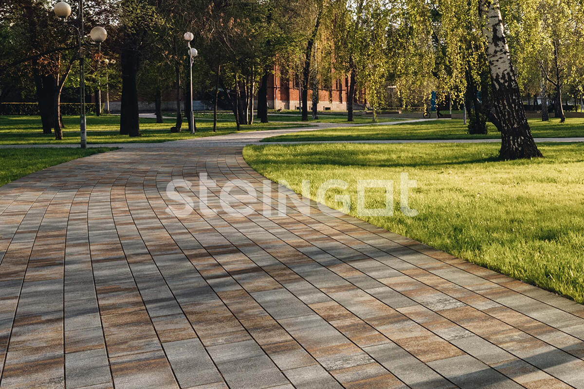 Плитка тротуарная Steingot Домино 80