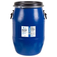 Мастика изоляционная битумно-полимерная эмульсионная Брит Жидкая резина МОСТ, бочка 60 кг