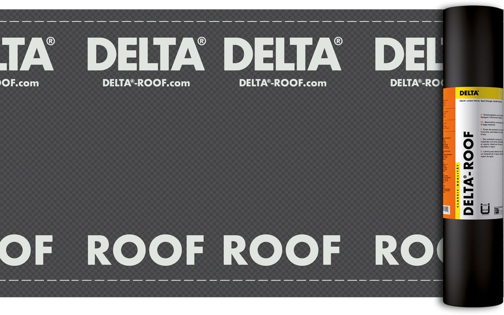 Гидроизоляционная плёнка/подкладочный ковёр DELTA-ROOF 1.5*50