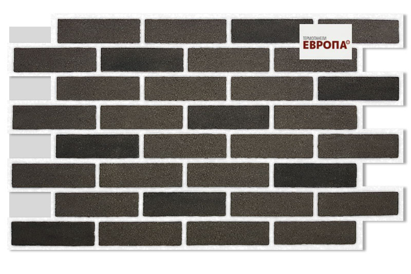 Термопанель угловая KlinkerFlex ППС Корунд, 650*245*265*60 мм