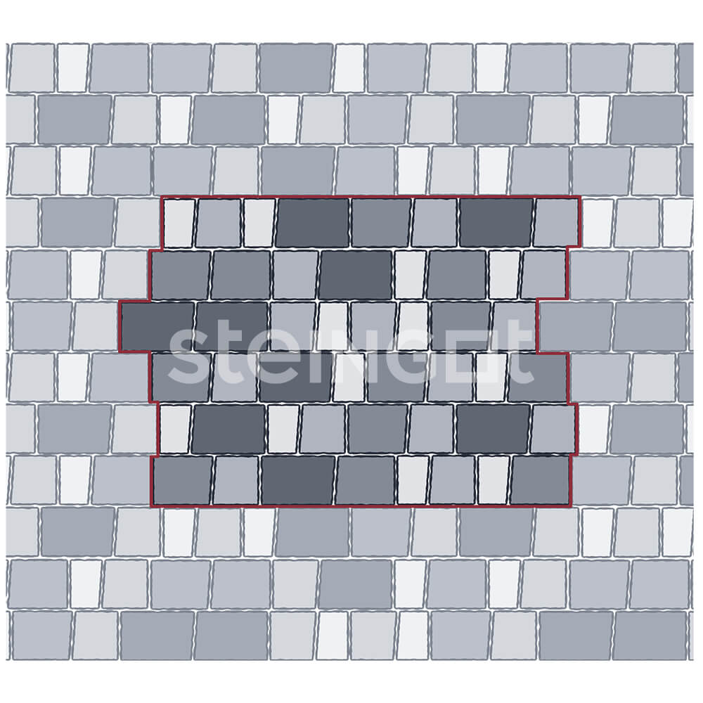 Плитка тротуарная Steingot Гранито 60 Штайн Бронз