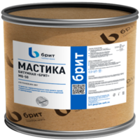Мастика битумная Брит МБ-50 барабан 24кг