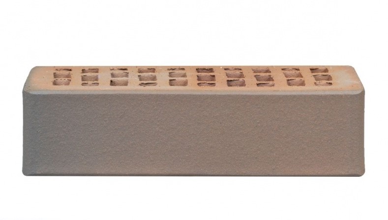 Кирпич керамический облицовочный пустотелый ЛСР Светло-коричневый Флэш гладкий 1НФ, 250*120*65 мм