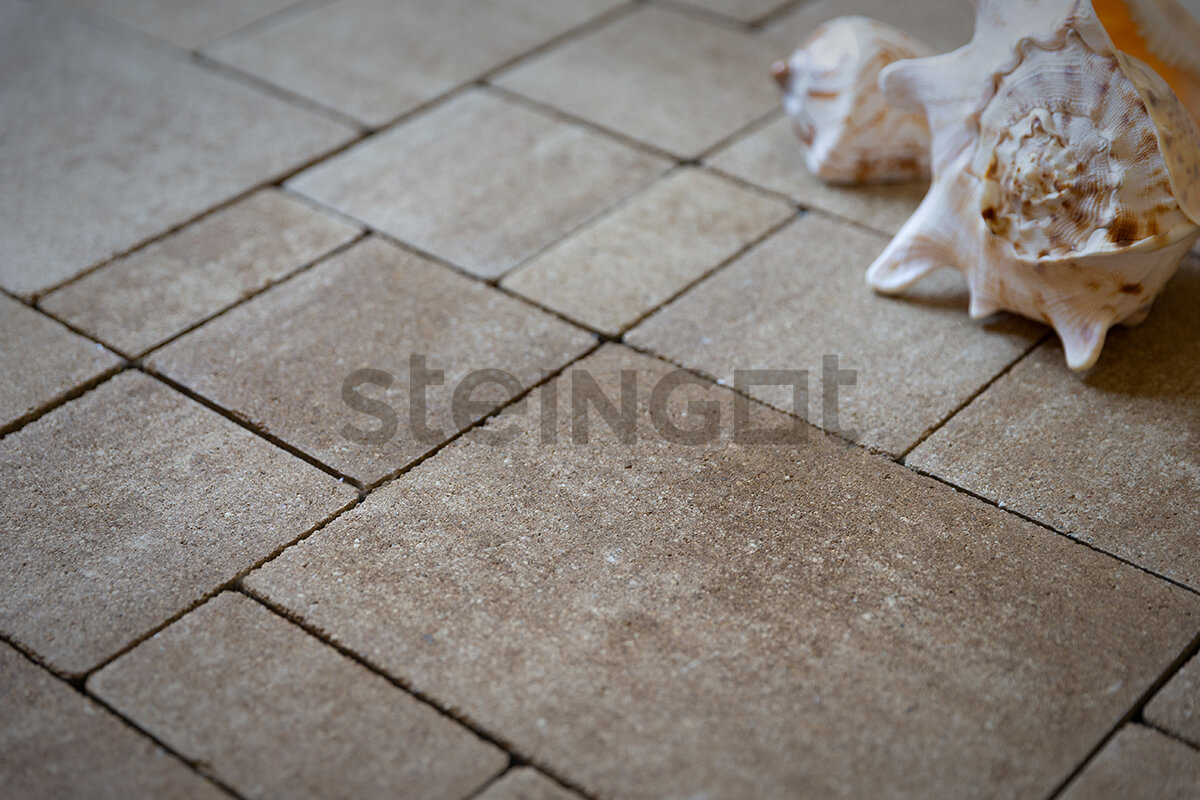 Плитка тротуарная Steingot Бавария 60 Травертин