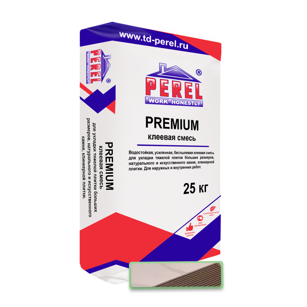 Клеевая смесь Perel Premium C1TE 0314, 25 кг