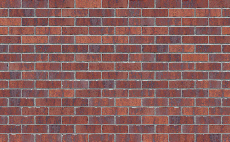 Плитка фасадная клинкерная KING KLINKER Old Castle Red square HF39 под старину, 240*71*10 мм