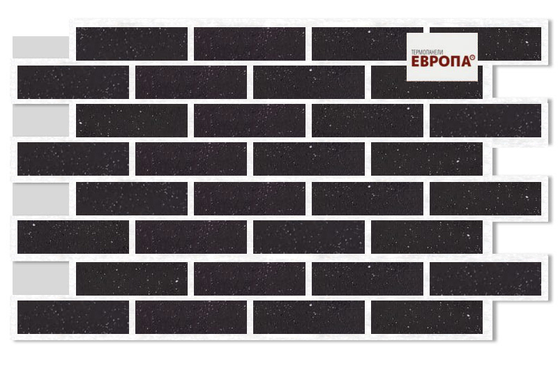 Термопанель угловая KlinkerFlex ППС Ставролит, 650*245*265*100 мм