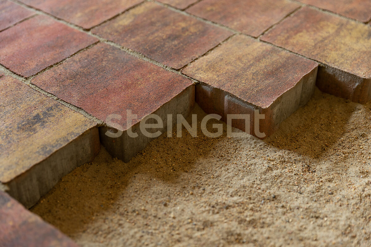 Плитка тротуарная Steingot Старый Город 60 Терракота