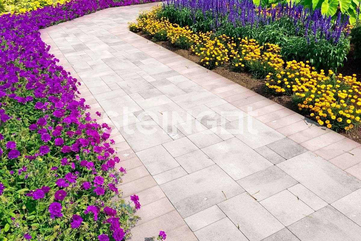 Плитка тротуарная Steingot Бавария 60 Травертин