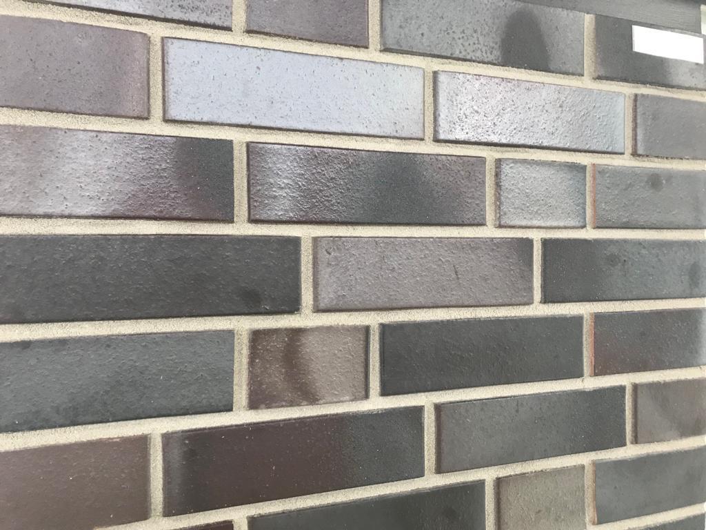 Кирпич клинкерный облицовочный пустотелый Feldhaus Klinker K398NF galena cerasi nero, 240*115*71 мм