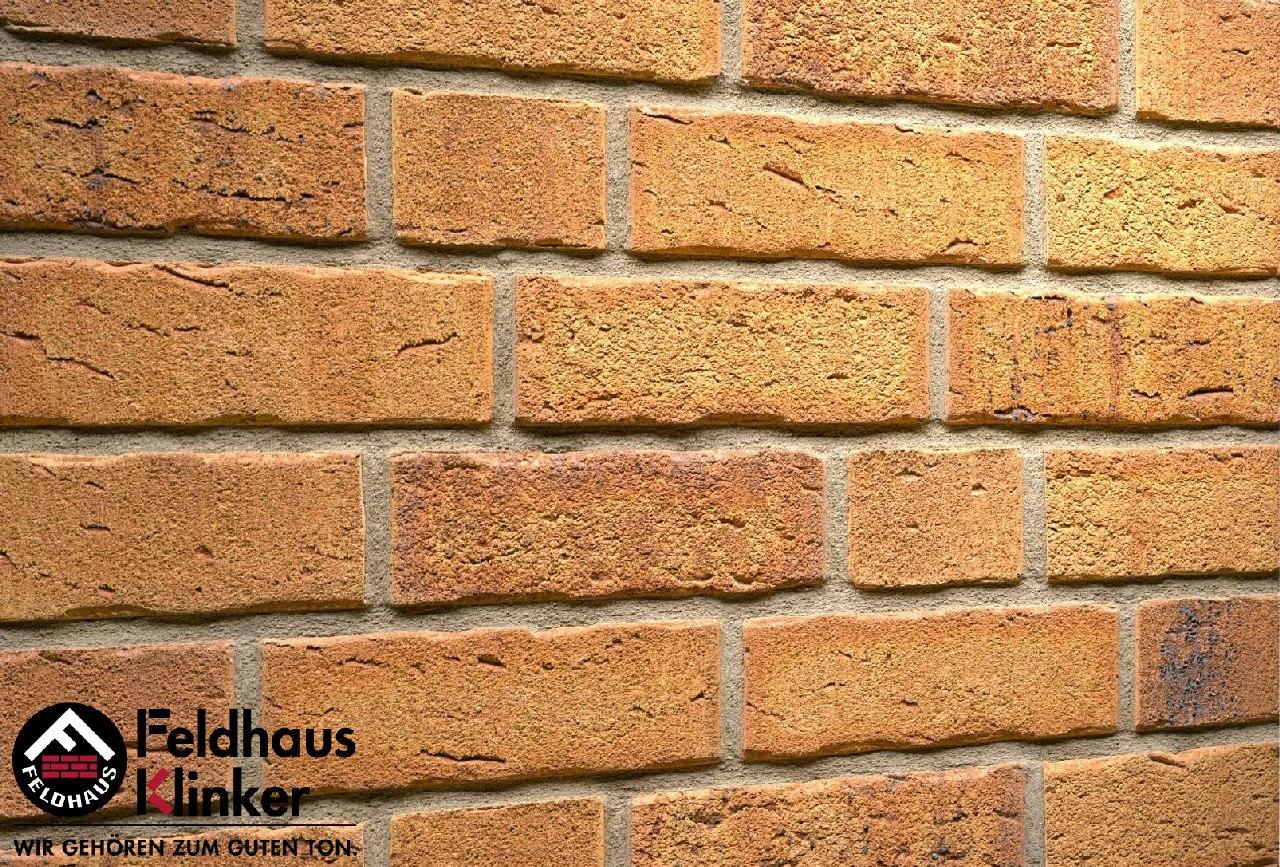 Кирпич клинкерный облицовочный пустотелый Feldhaus Klinker K684NF sintra nolani ocasa ручная формовка, 240*115*71 мм