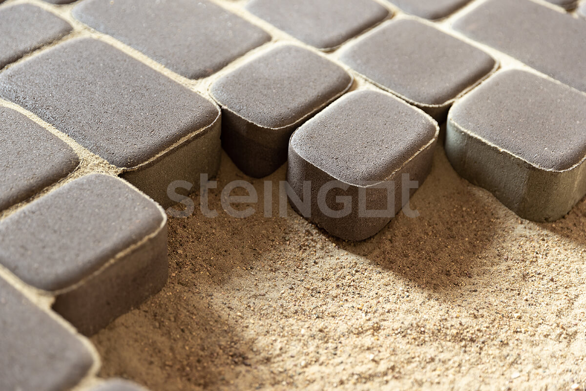 Плитка тротуарная Steingot Классика 60 Темно-коричневая