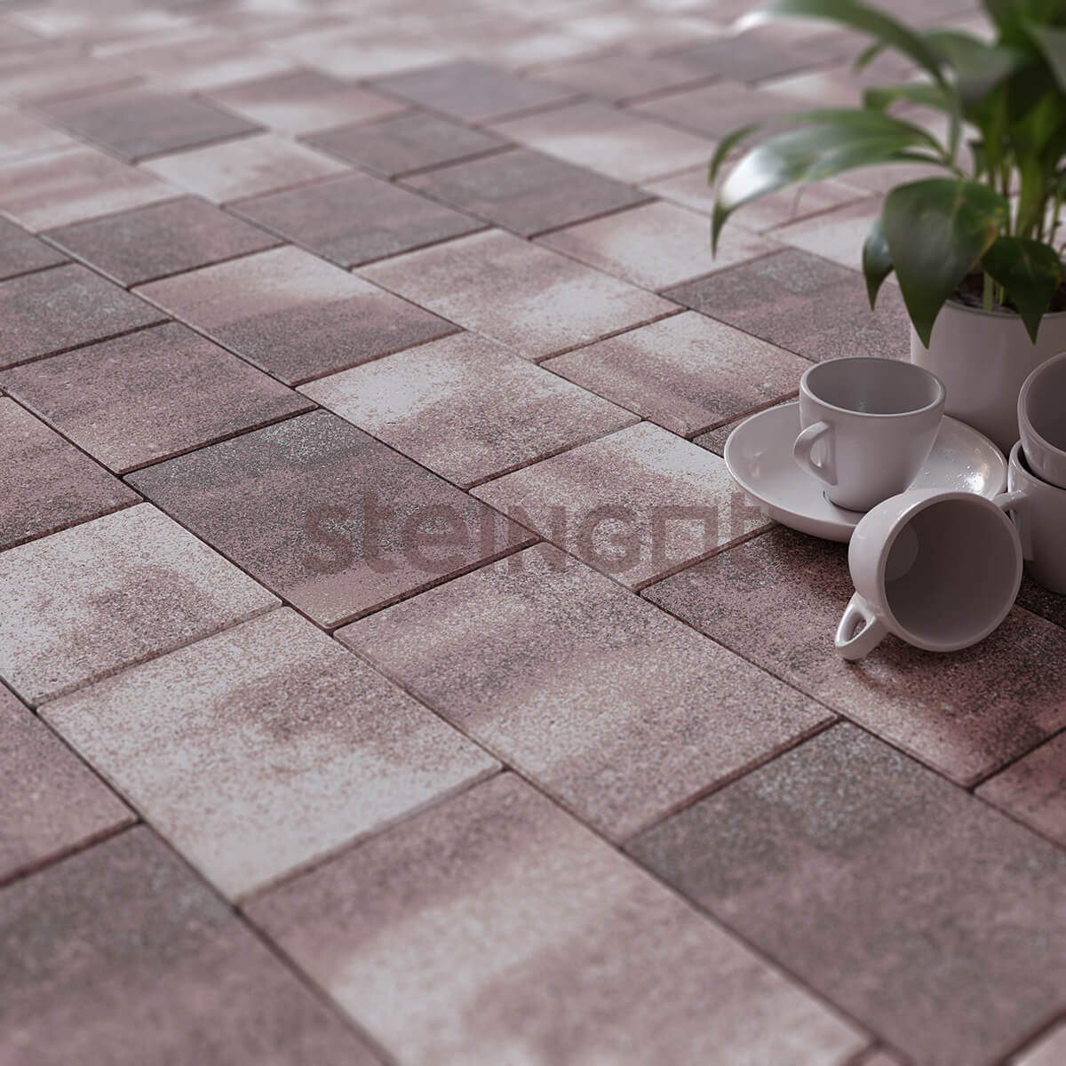 Плитка тротуарная Steingot Новый Город 40 Клифф