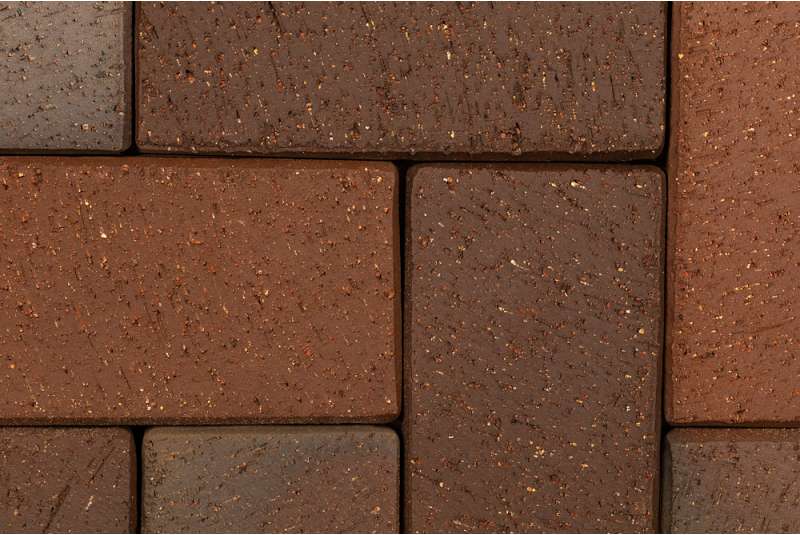 Брусчатка тротуарная клинкерная ABC Kiel-Heidebunt, 200*100*52 мм