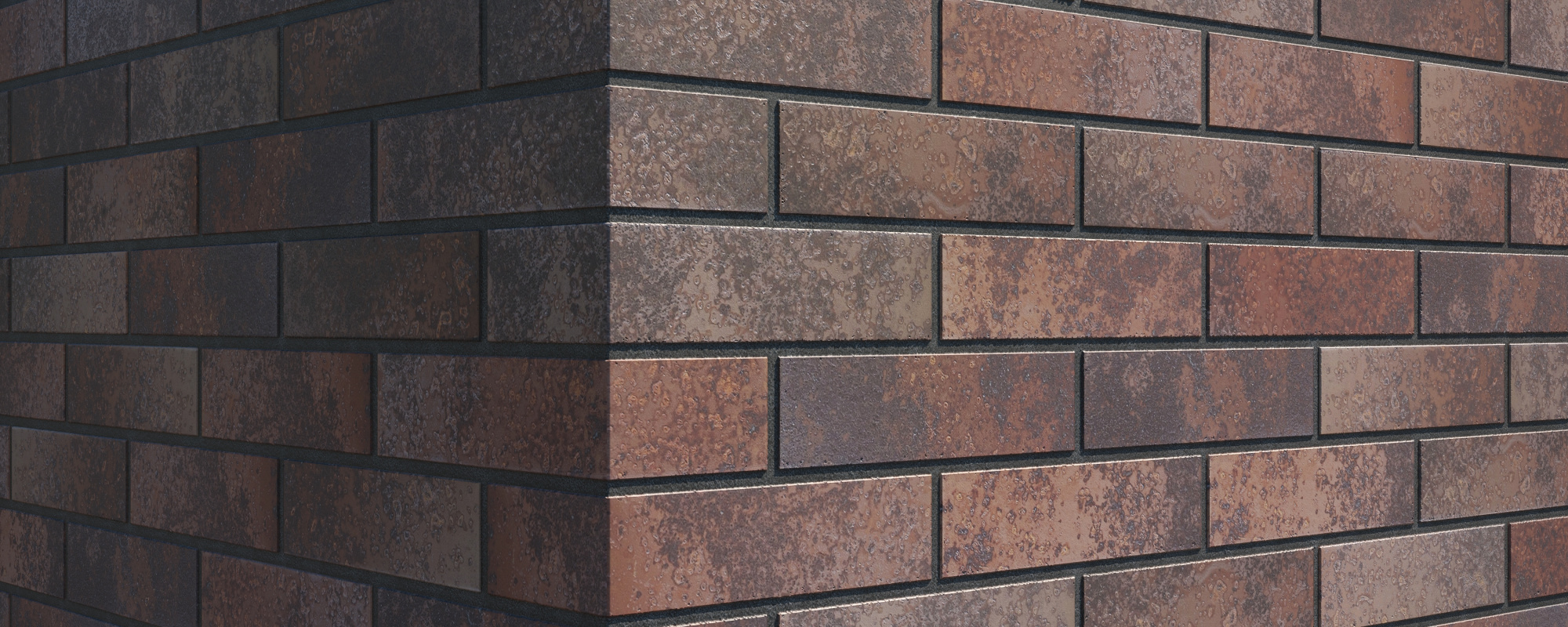 Кирпич керамический лицевой пустотелый Ликолор Тайга Морион север 1НФ, 250*120*65 мм