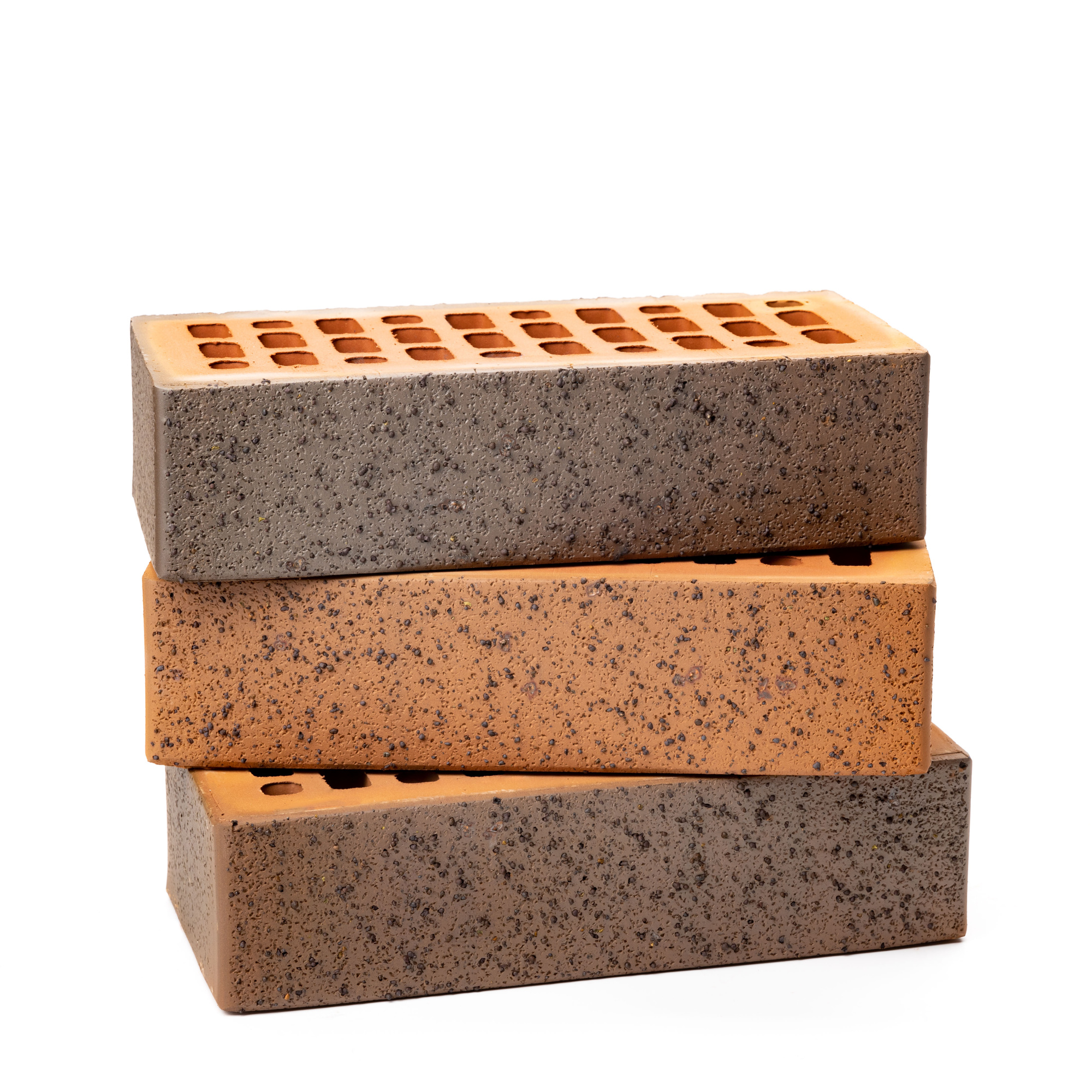 Кирпич керамический лицевой пустотелый Ликолор Тайга Мустаг 1НФ, 250*120*65 мм