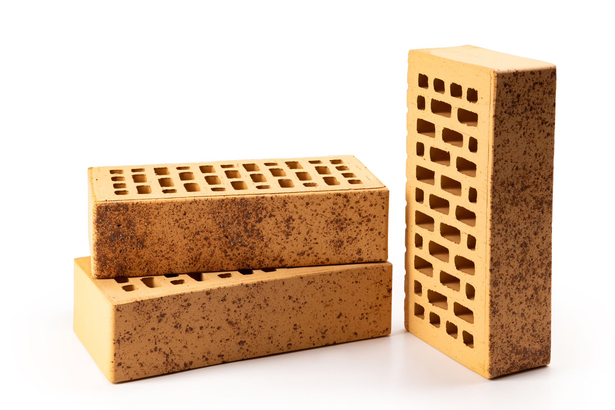 Кирпич керамический лицевой пустотелый Ликолор Тайга Морошка 1НФ, 250*120*65 мм