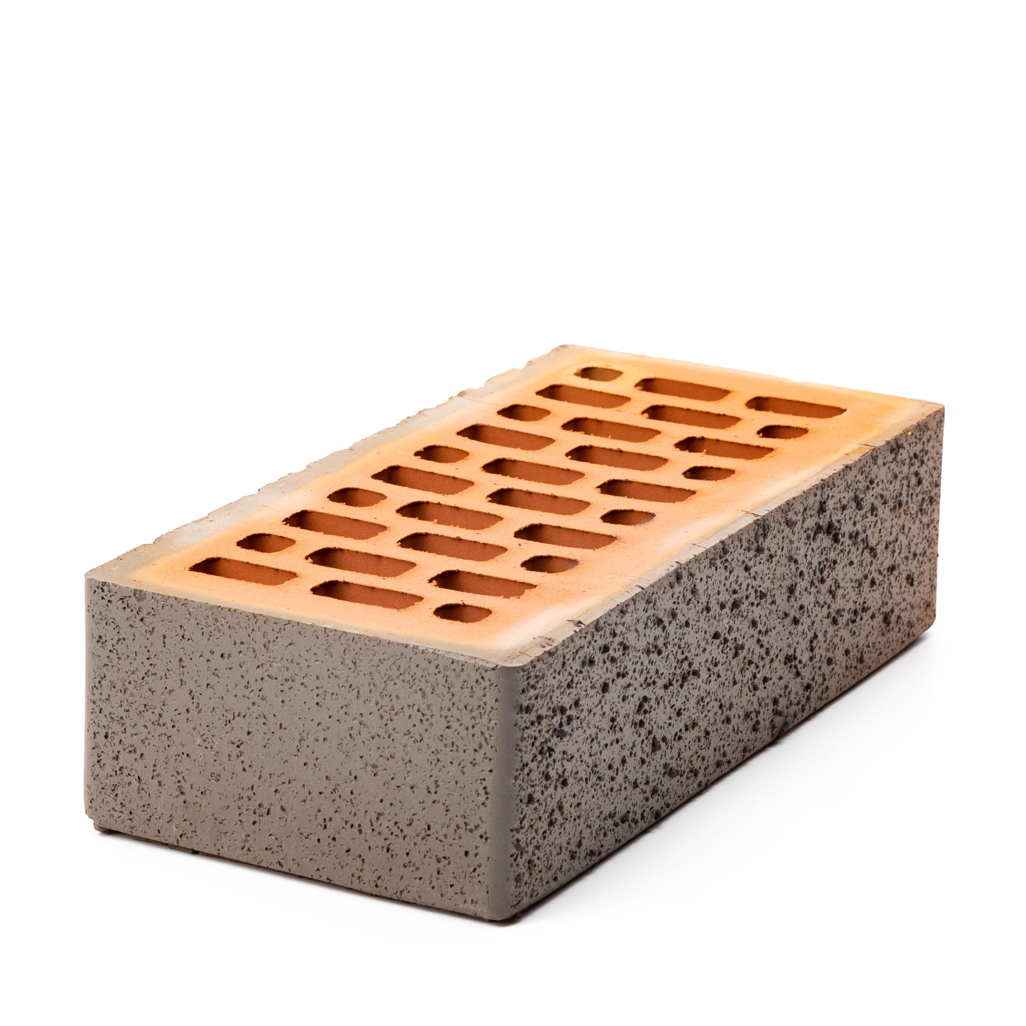 Кирпич керамический лицевой пустотелый Ликолор Тайга Мустаг 1НФ, 250*120*65 мм