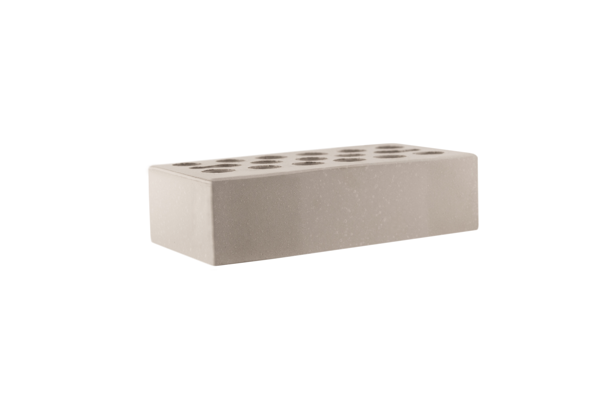 Кирпич керамический облицовочный пустотелый Керма Серебро гладкий 0,71НФ 250*85*65 мм