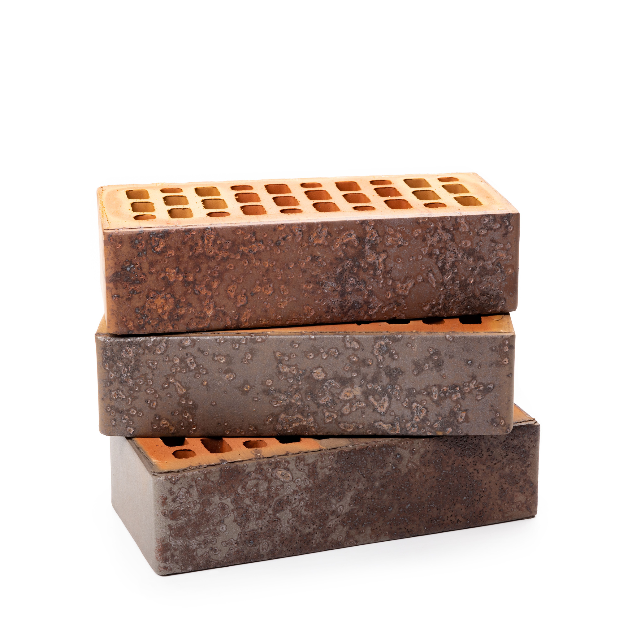 Кирпич керамический лицевой пустотелый Ликолор Тайга Морион север 1НФ, 250*120*65 мм