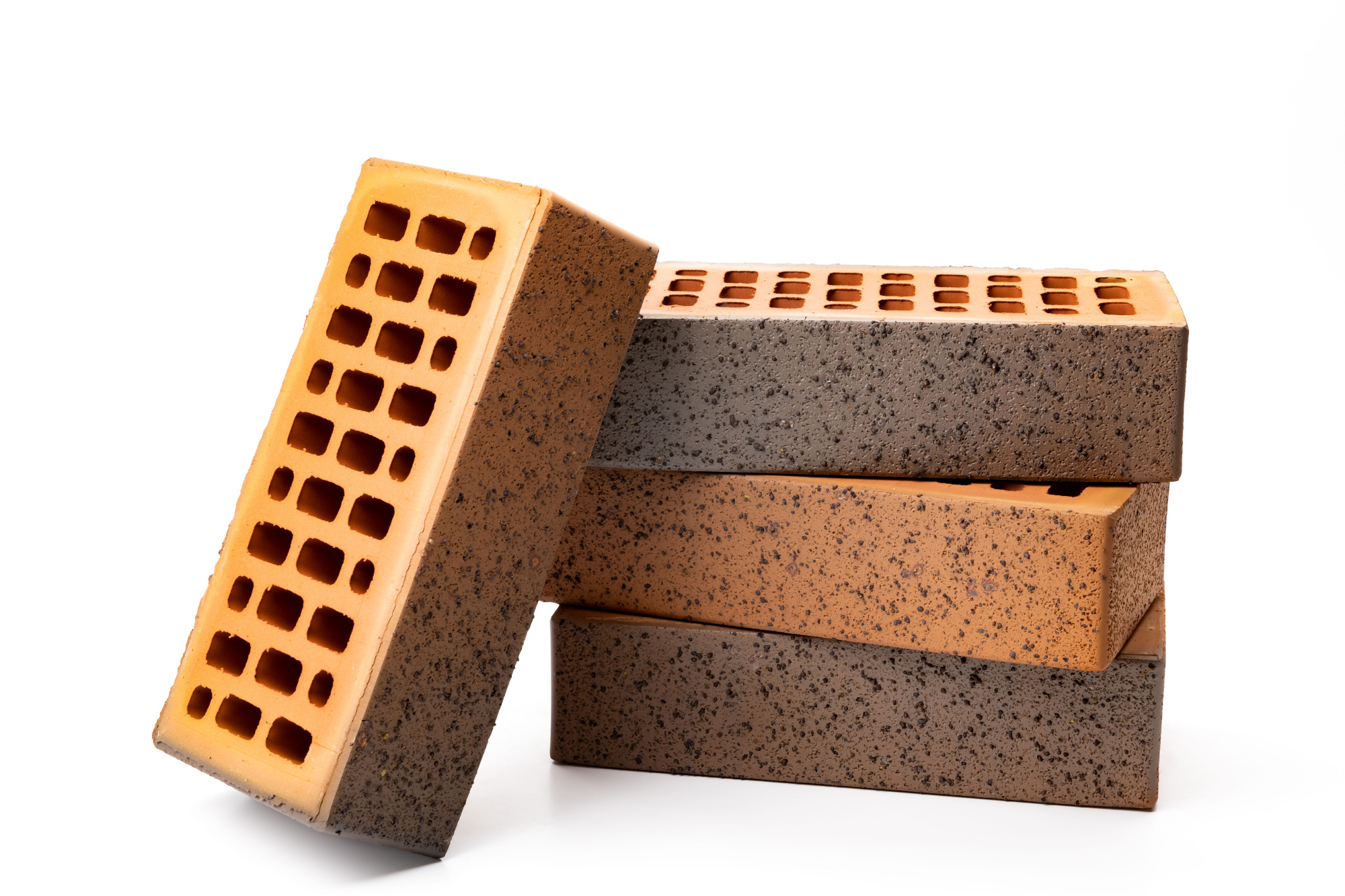 Кирпич керамический лицевой пустотелый Ликолор Тайга Мустаг 1НФ, 250*120*65 мм