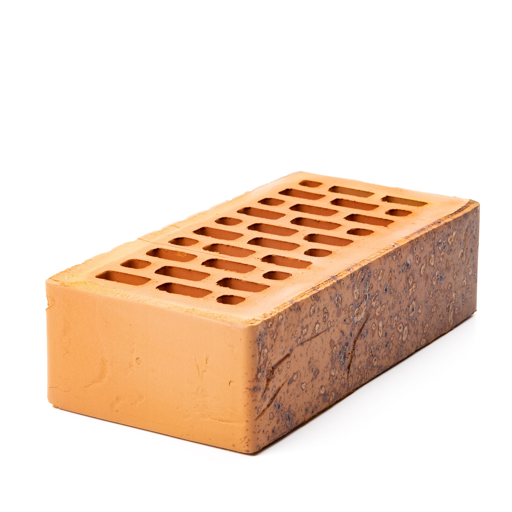 Кирпич керамический лицевой пустотелый Ликолор Тайга Морион на заре 1НФ, 250*120*65 мм