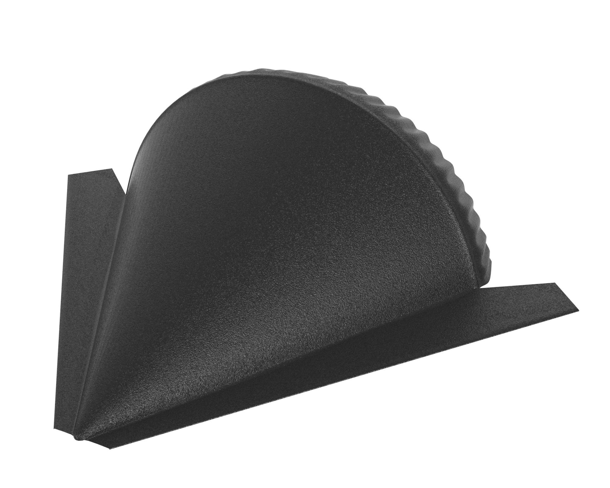 Заглушка конусная R90 мм AquaSystem Pural Matt черный изумруд матовый RR33