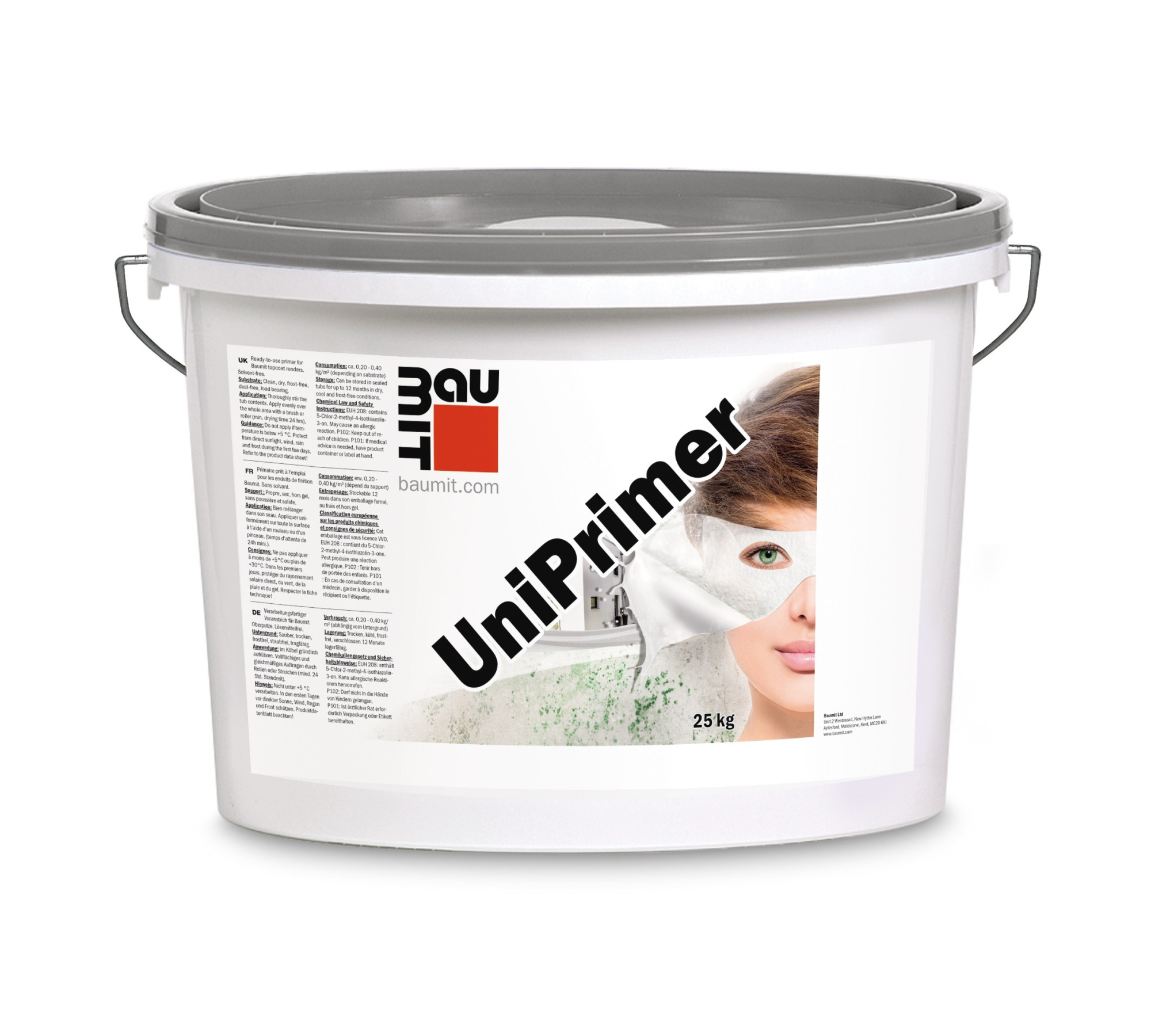 Грунтовка универсальная фасадная Baumit UniPrimer, 25 кг