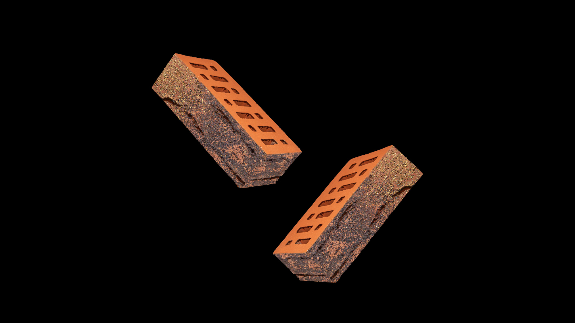 Кирпич керамический облицовочный пустотелый Керма Британика красный Bery WDF 215*102*65 мм