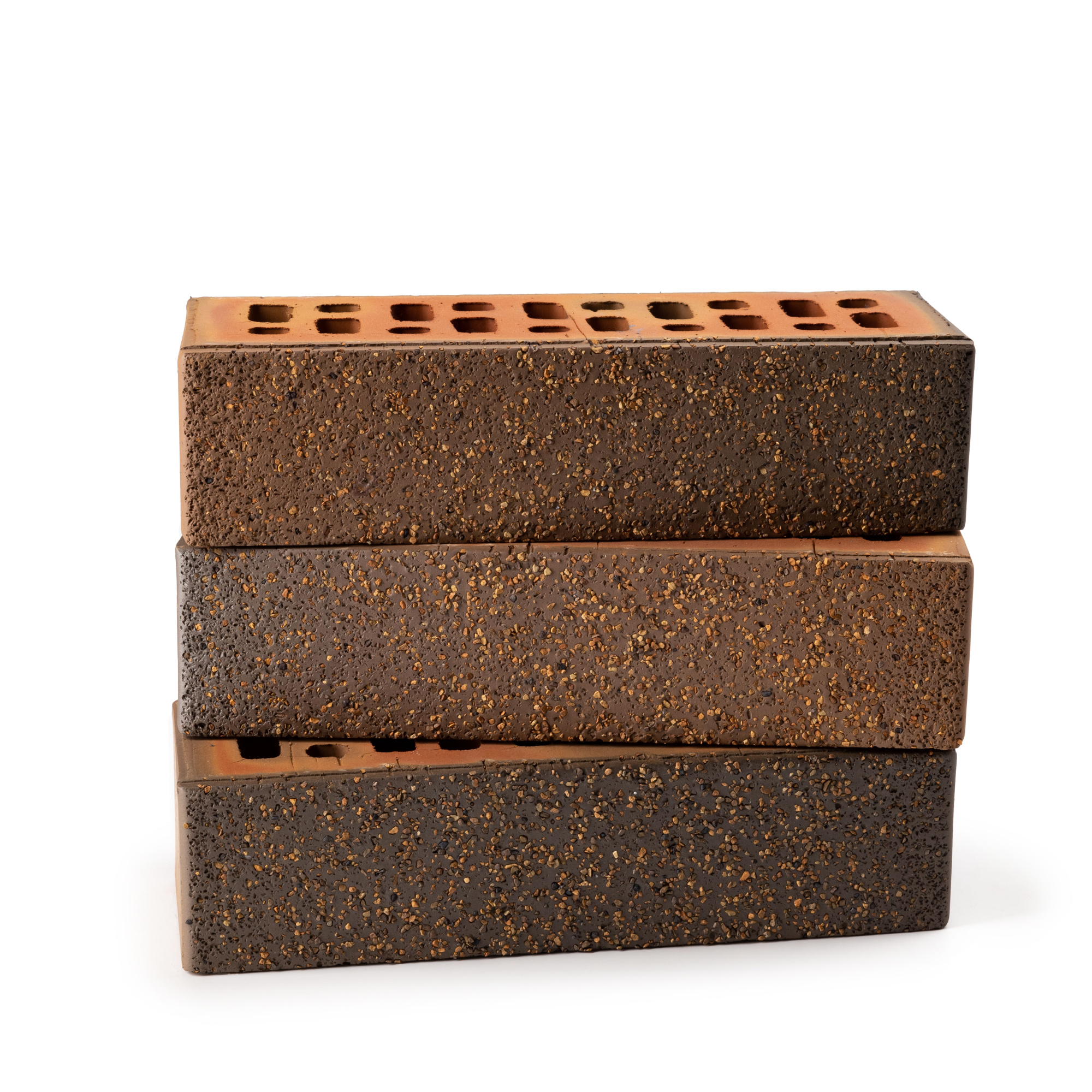 Кирпич керамический лицевой пустотелый Ликолор Тайга Борус 0,7НФ, 250*85*65 мм