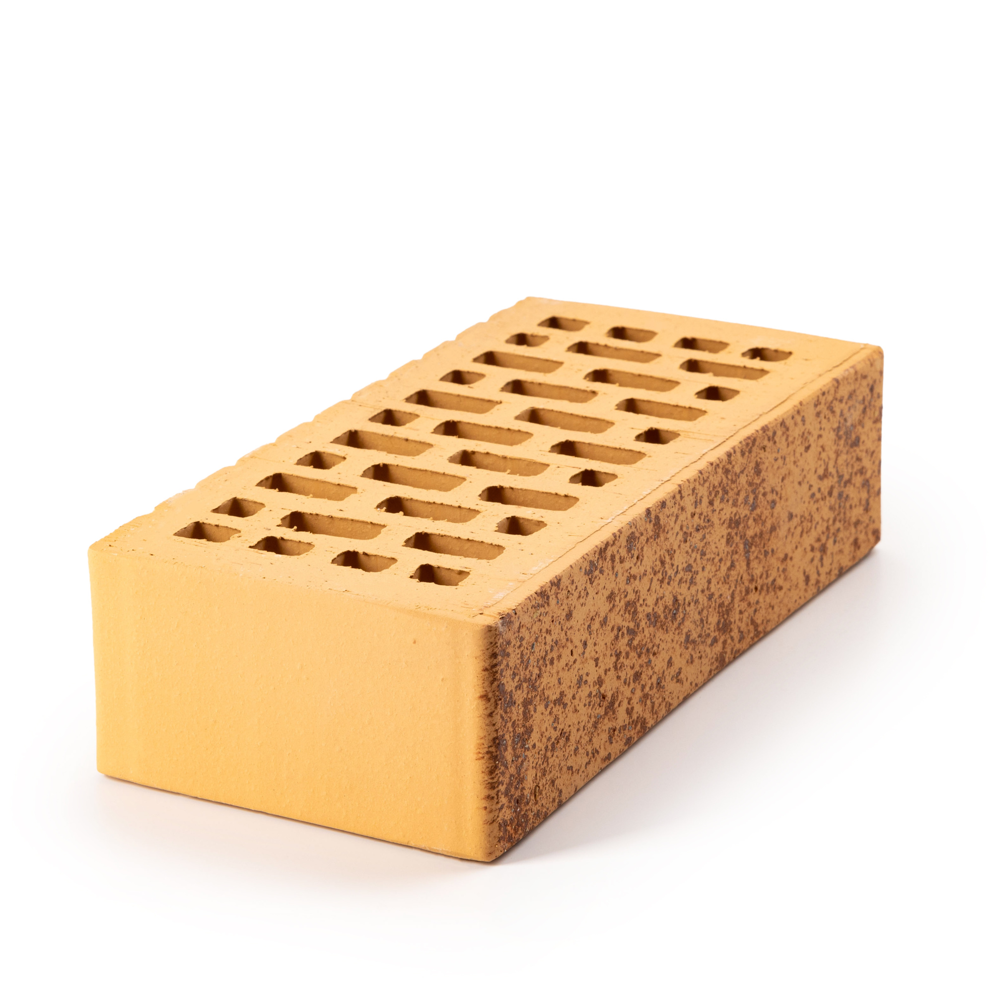 Кирпич керамический лицевой пустотелый Ликолор Тайга Морошка 1НФ, 250*120*65 мм