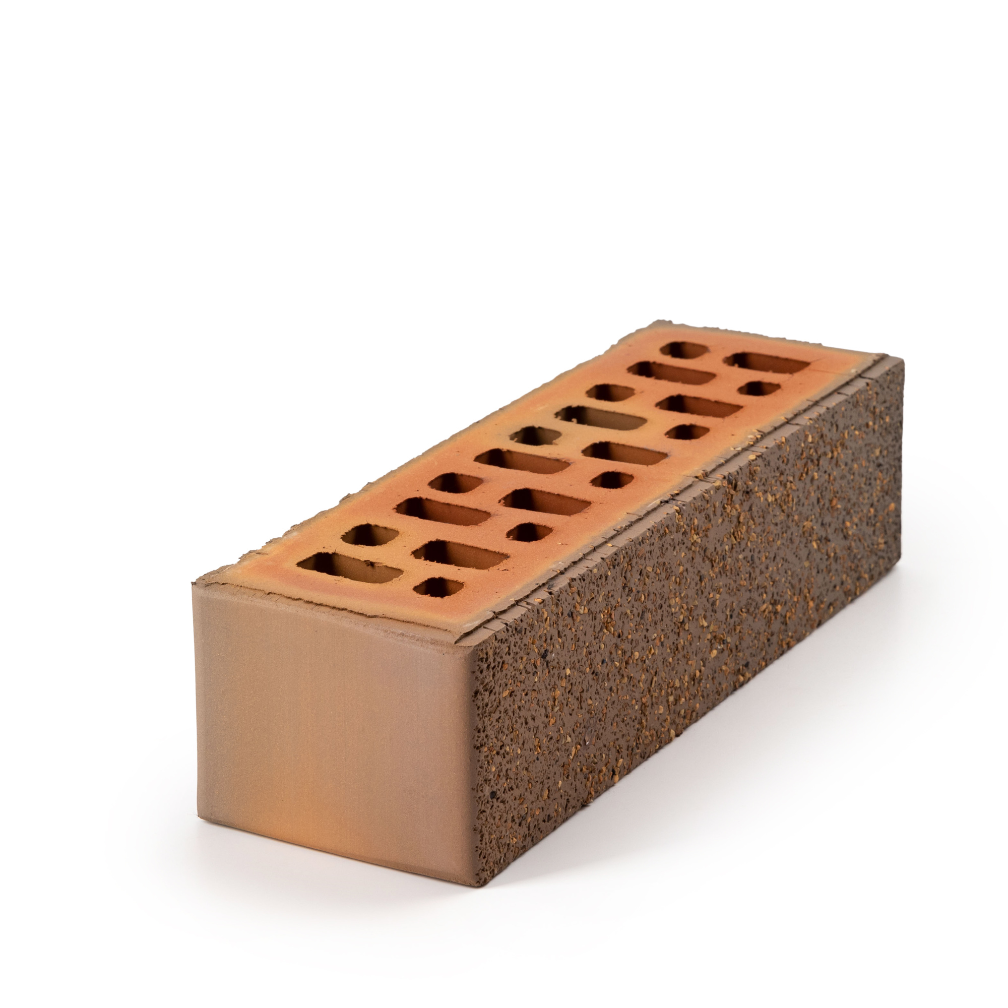 Кирпич керамический лицевой пустотелый Ликолор Тайга Борус 0,7НФ, 250*85*65 мм